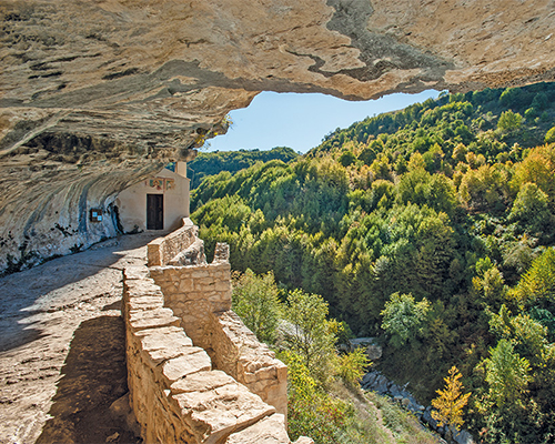 eremo majella, abruzzo